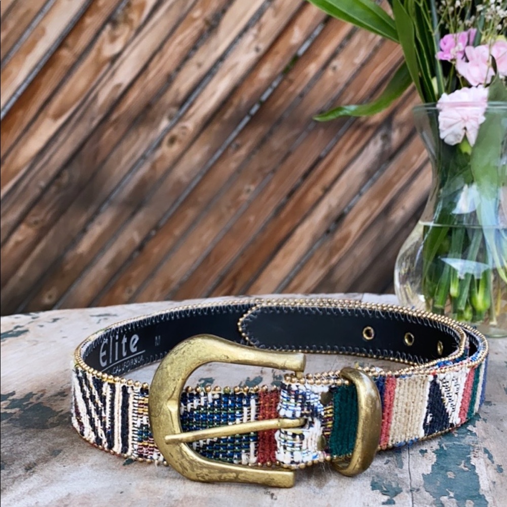 90s patchwork belt